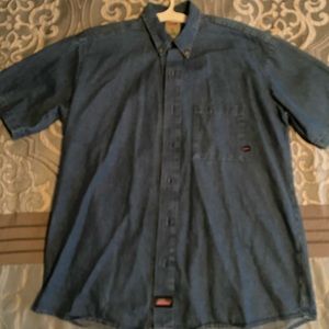Used Genuine Dickies 100% Cotton Large Shirt